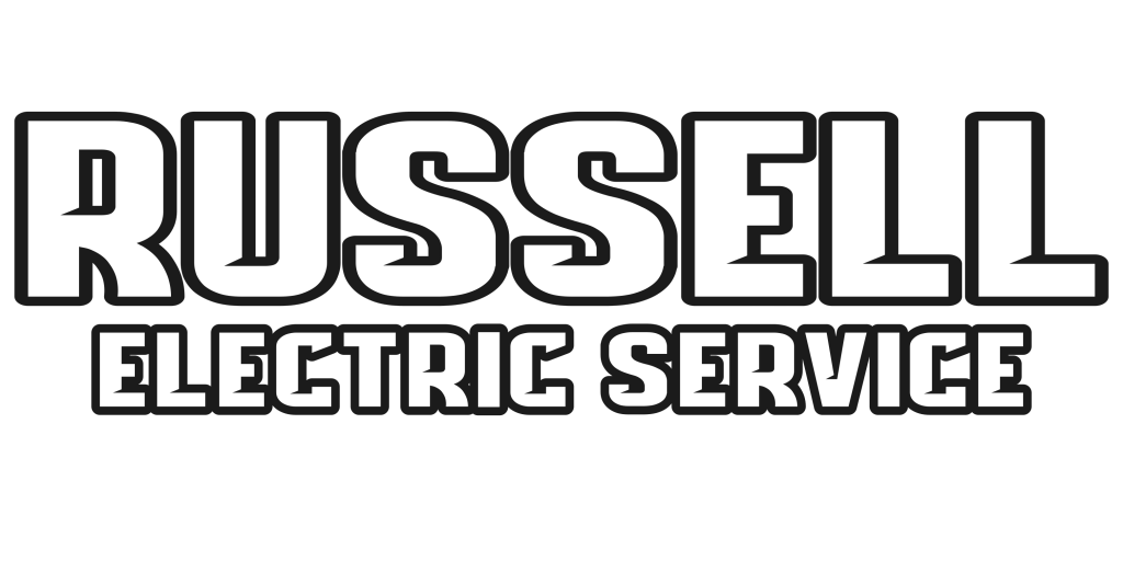 Russell Electric Service in Hot Springs AR - Logo (White)